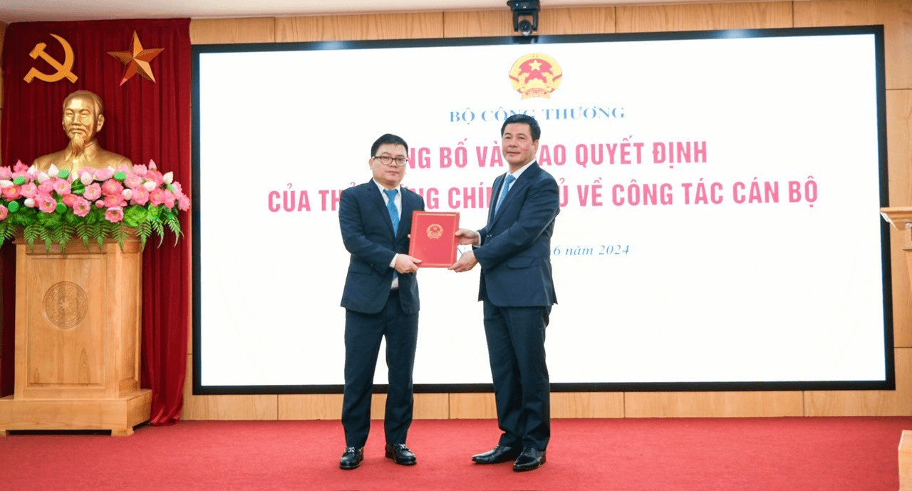 Đồng chí Trương Thanh Hoài giữ chức Thứ trưởng Bộ Công Thương
