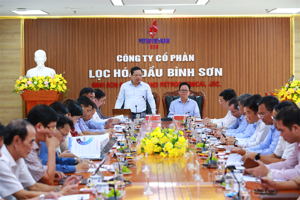 Ban Kinh tế Trung ương làm việc tại BSR