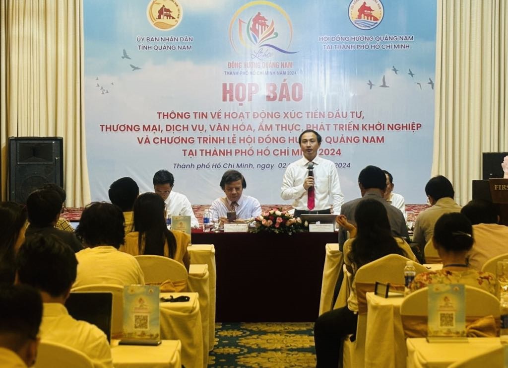 Quảng Nam tổ chức xúc tiến đầu tư và gặp gỡ đồng hương tại TP Hồ Chí Minh