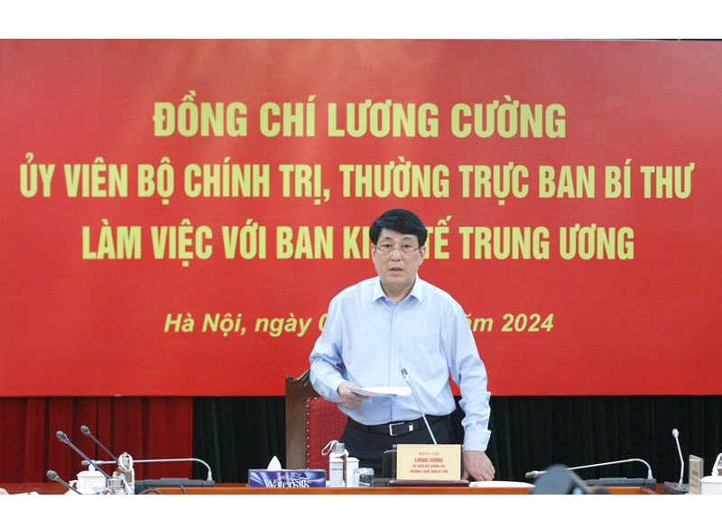 Tiếp tục nghiên cứu, tổng kết việc triển khai Nghị quyết của Đảng về lĩnh vực kinh tế