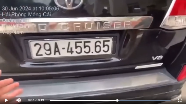 Cá nhân có được dùng hai biển số xe