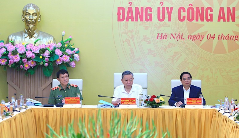 Phát biểu của Tổng Bí thư Nguyễn Phú Trọng gửi Hội nghị Đảng ủy Công an Trung ương