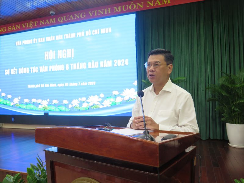 Văn phòng UBND TP Hồ Chí Minh nâng cao hiệu quả công tác tham mưu, phối hợp với các đơn vị