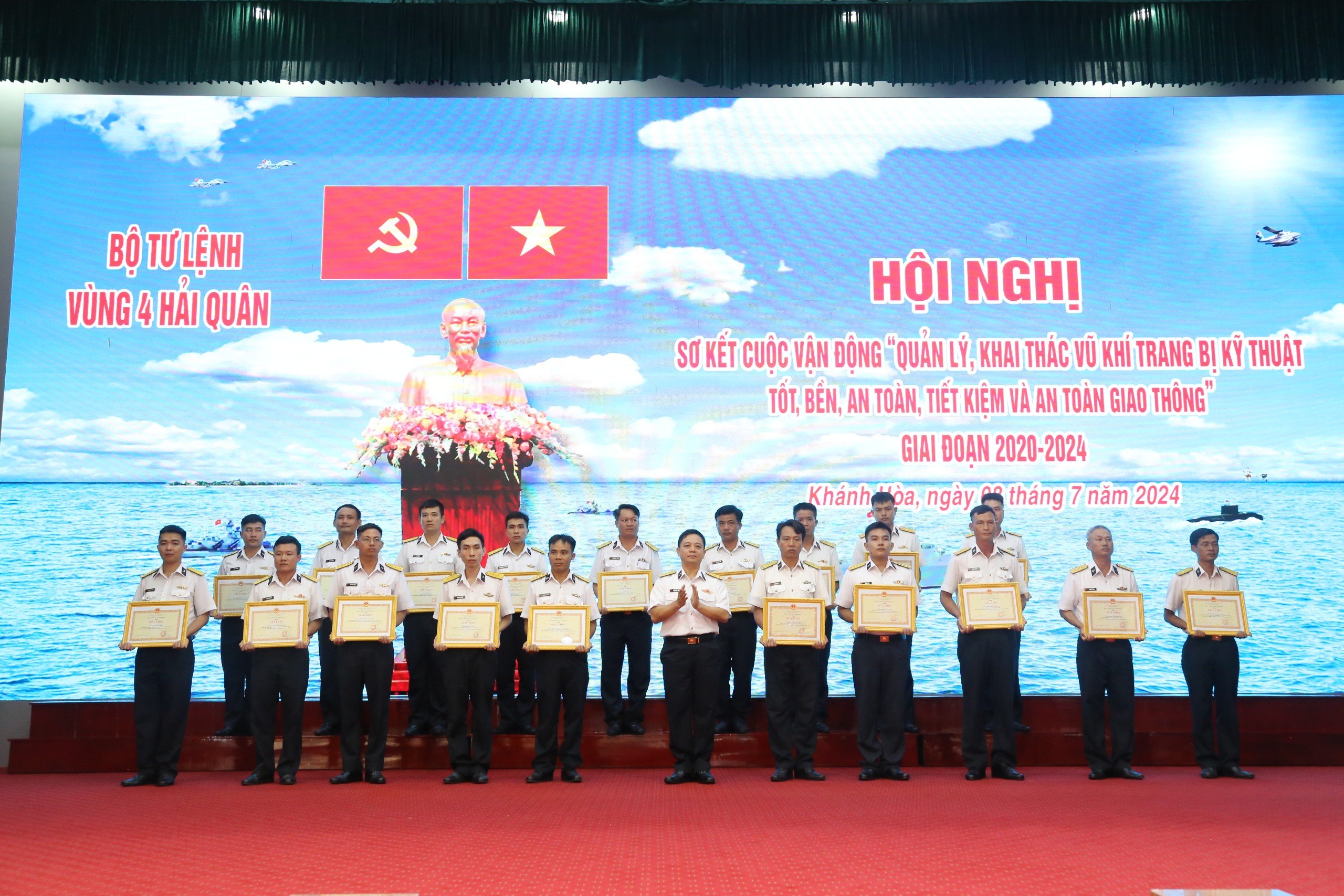 Vùng 4 Hải quân thực hiện tốt Cuộc vận động 50