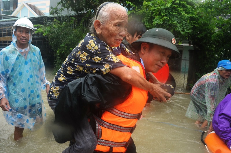 Điểm tựa tin cậy của nhân dân trong thiên tai, bão lũ