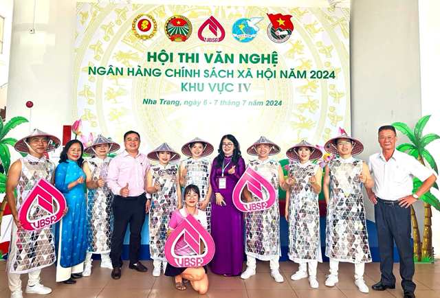 Hội thi tài năng văn nghệ Ngân hàng chính sách xã hội 2024 khu vực IV