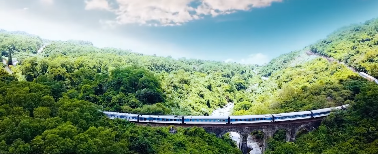 Vẻ đẹp Việt Nam qua video clip về du lịch đường sắt