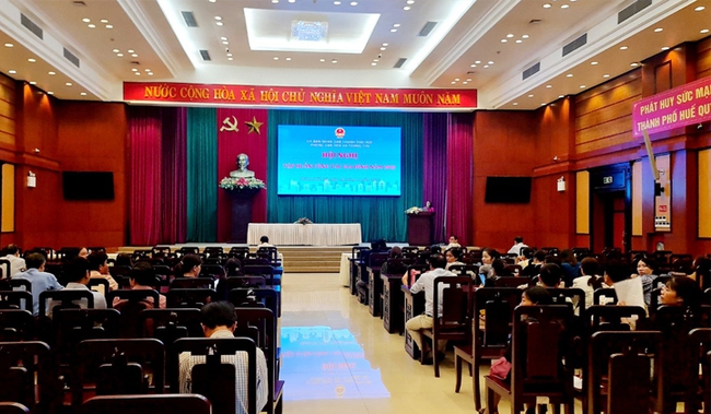 Hội nghị tập huấn công tác gia đình năm 2024