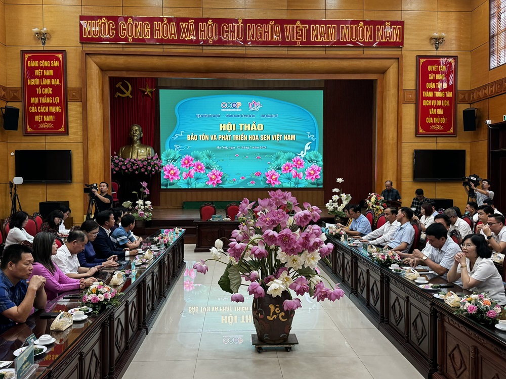Bảo tồn và phát triển hoa sen Việt Nam