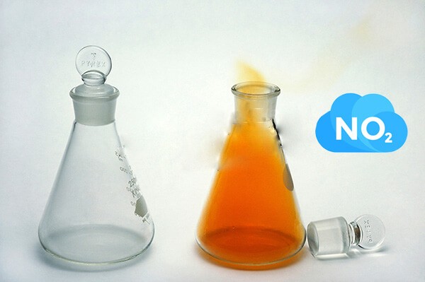 Khí Nitơ dioxide NO2 và tác động của nó đối với người lao động