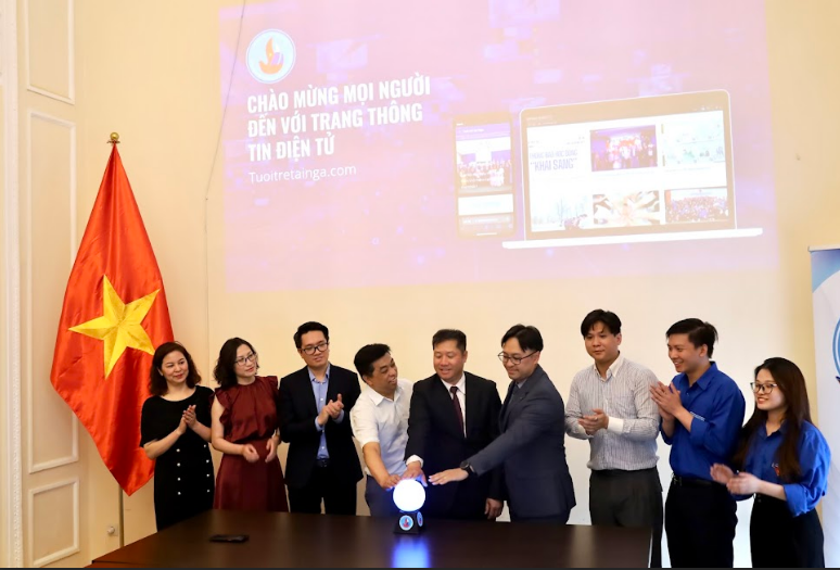Ra mắt trang thông tin điện tử “Tuổi trẻ tại Nga”