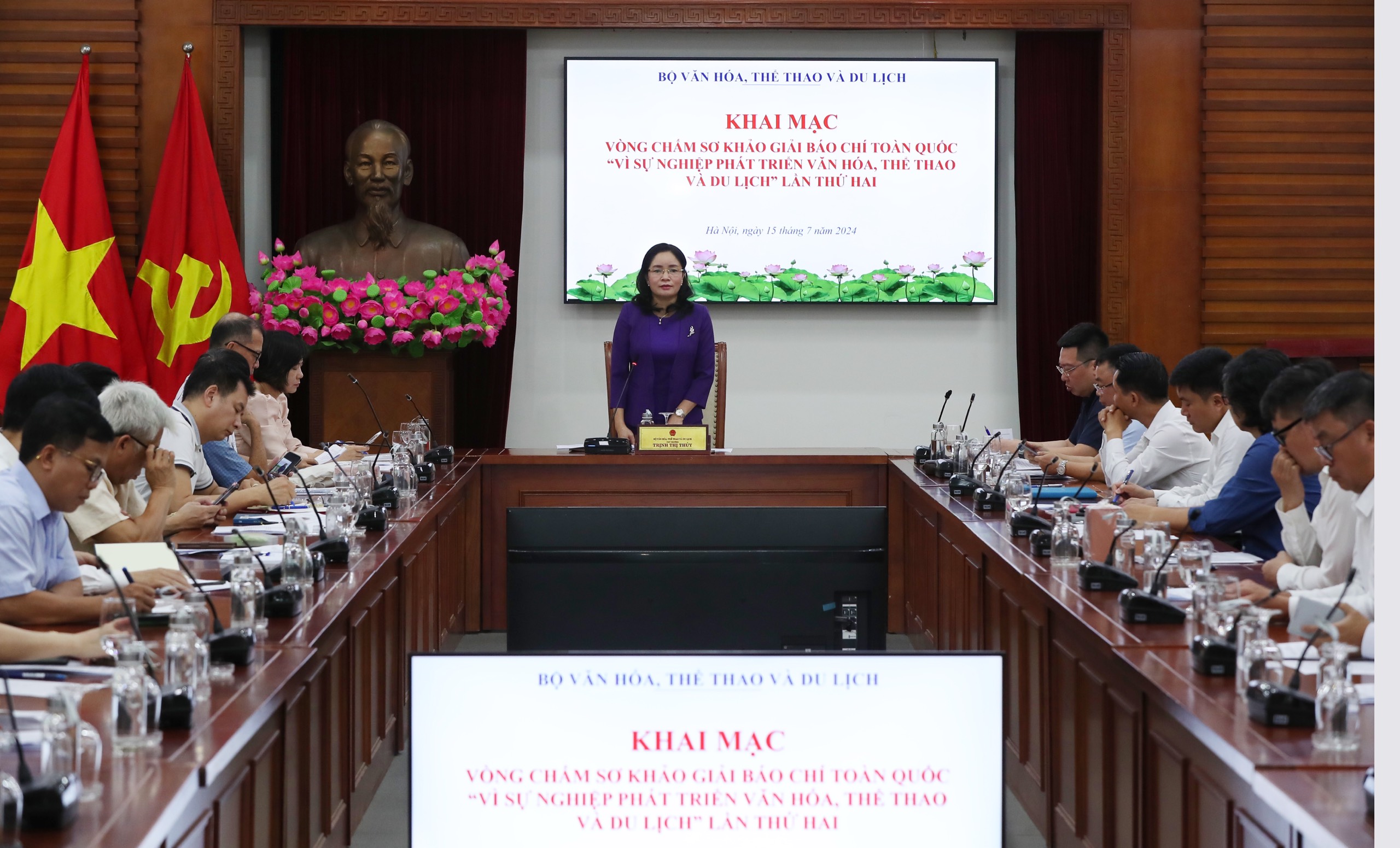 894 tác phẩm vào sơ khảo Giải báo chí “Vì sự nghiệp phát triển văn hóa, thể thao và du lịch”