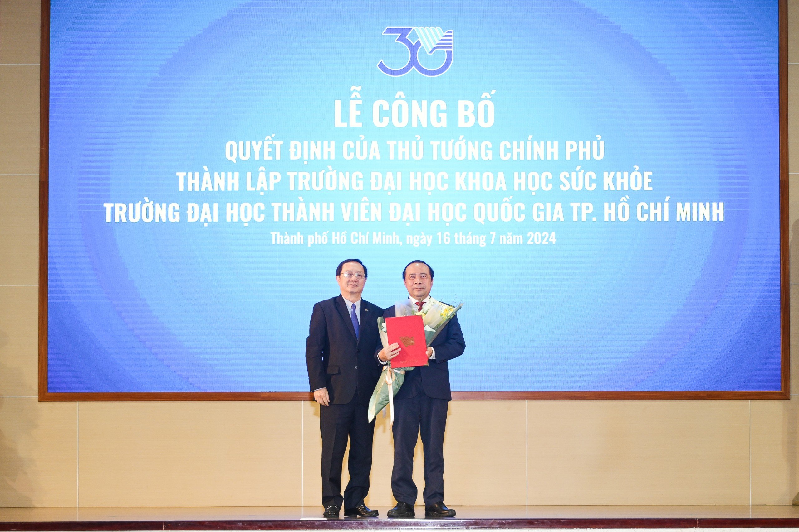 Đại học Quốc gia TP Hồ Chí Minh Công bố thành lập Trường Đại học Khoa học Sức khỏe