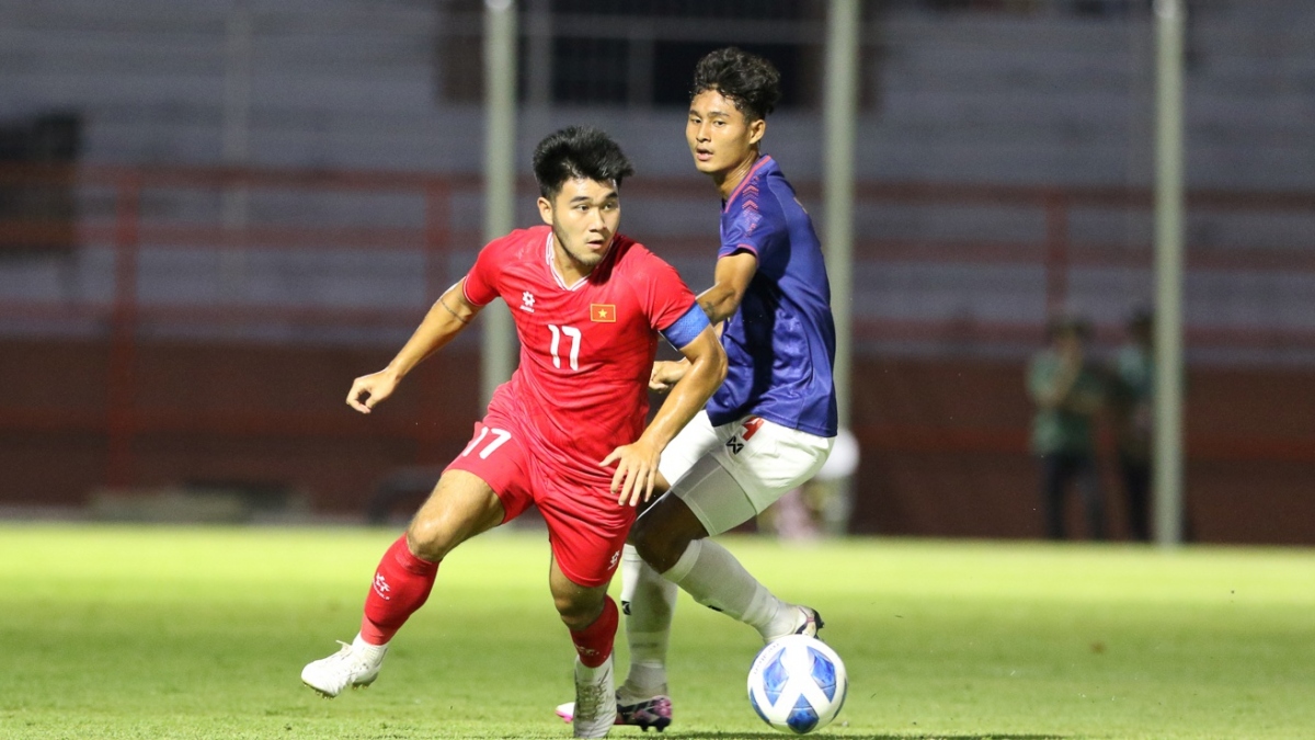 Giải U19 Đông Nam Á 2024 Việt Nam để hòa tiếc nuối trước Myanmar