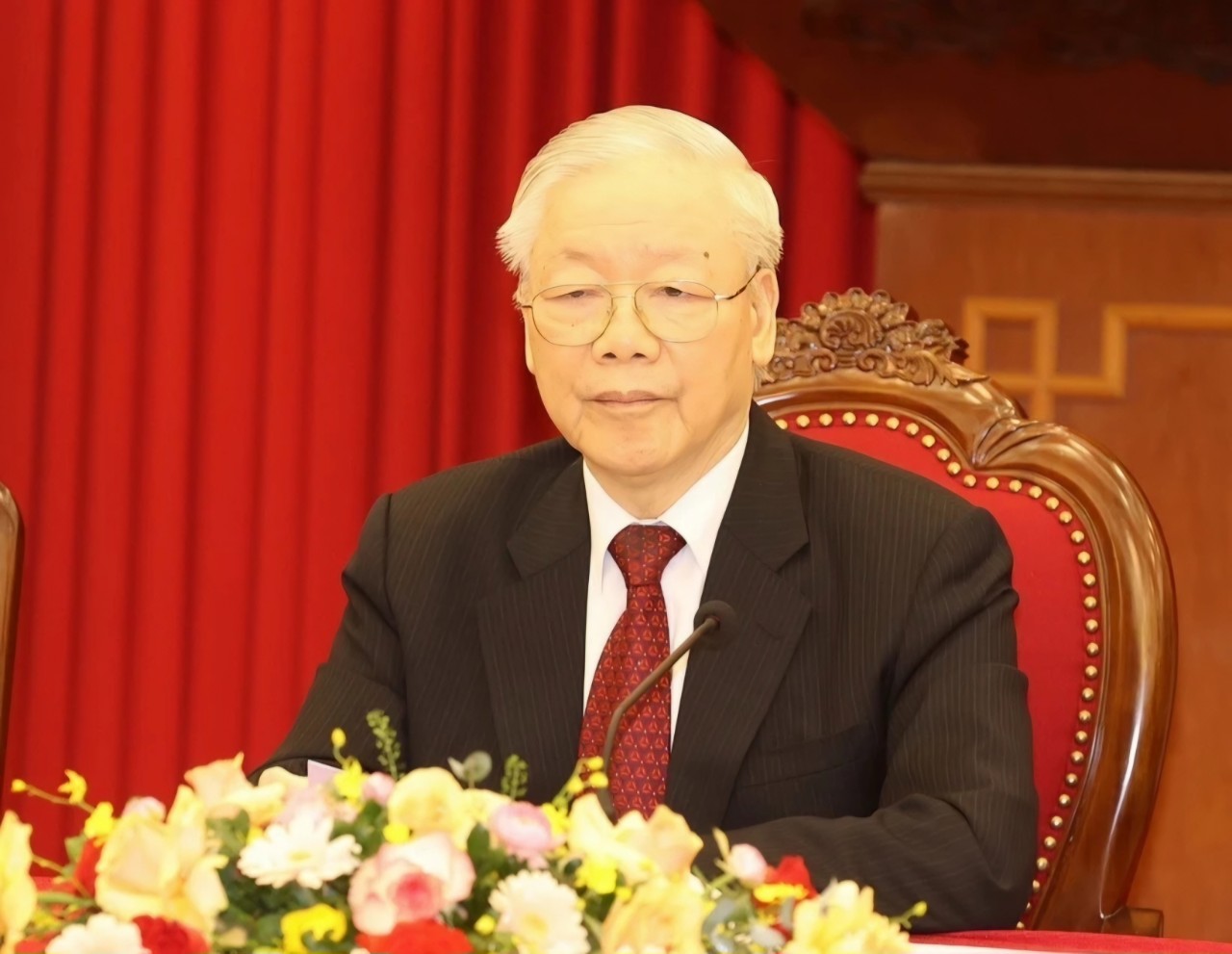 Trao Huân chương Sao Vàng tặng Tổng Bí thư Nguyễn Phú Trọng