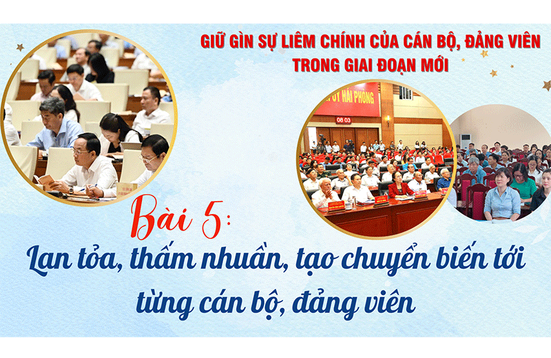 Bài 5 Lan tỏa, thấm nhuần, tạo chuyển biến tới từng cán bộ, đảng viên