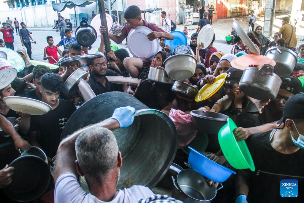 Phân phát hàng cứu trợ ở miền Bắc Gaza gặp nhiều thách thức