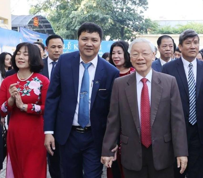 Câu chuyện xúc động ở ngôi trường phổ thông của Tổng Bí thư Nguyễn Phú Trọng