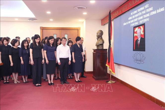 TTXVN tưởng niệm Tổng Bí thư Nguyễn Phú Trọng