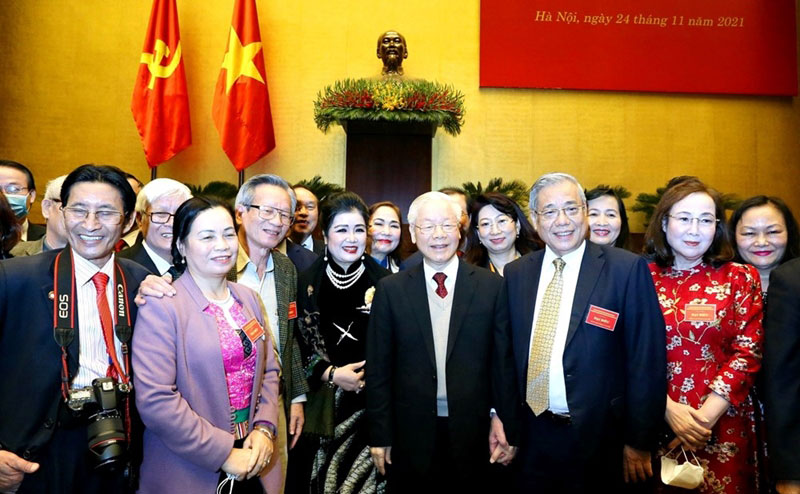 Tổng Bí thư Nguyễn Phú Trọng “Văn hóa còn thì dân tộc còn”, “Văn nghệ sỹ phải mang khát vọng lớn”
