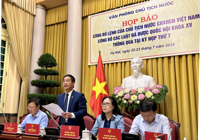 Công bố 5 luật mới được Quốc hội thông qua