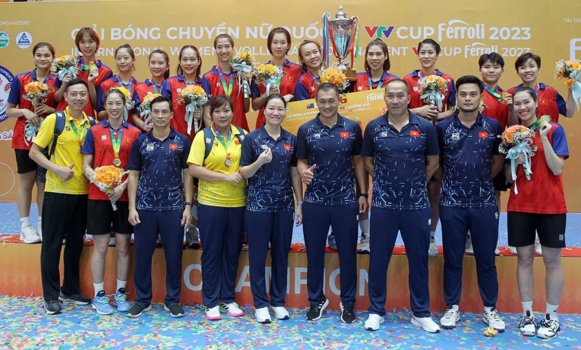8 đội tham gia giải bóng chuyền nữ quốc tế VTV Cup 2024