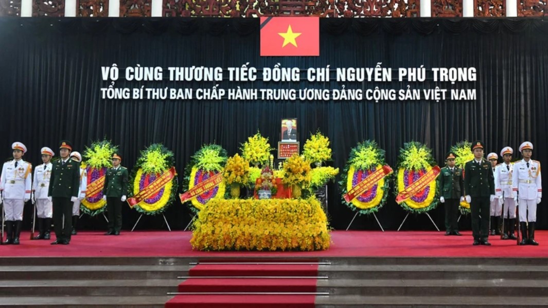Trực tiếp Lễ truy điệu và Lễ an táng Tổng Bí thư Nguyễn Phú Trọng