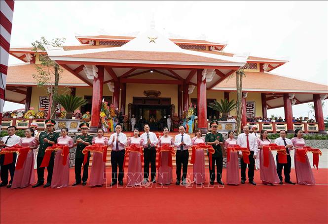 Khánh thành Đền thờ Anh hùng Liệt sỹ Rừng Sác - Cần Giờ