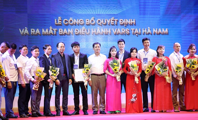Ra mắt Ban điều hành Hội môi giới bất động sản Hà Nam VARS Hà Nam