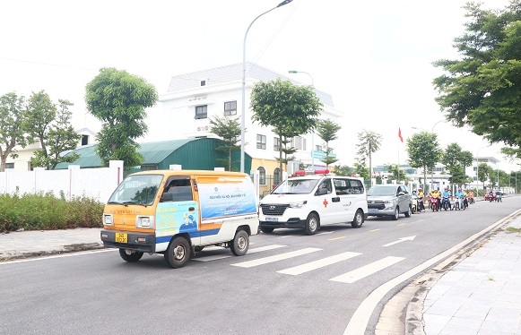 Hải Dương Ra quân tuyên truyền phát triển người tham gia BHYT