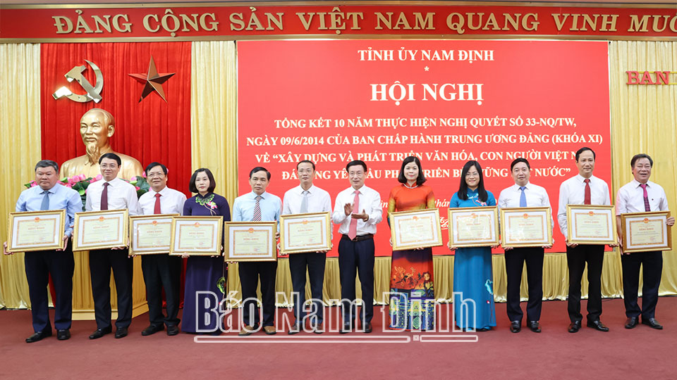 Xây dựng văn hóa, con người Nam Định phát triển toàn diện, hướng đến giá trị chân - thiện - mỹ