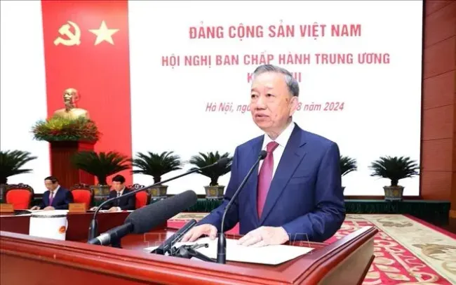 Tổng Bí thư, Chủ tịch nước Trung Quốc Tập Cận Bình chúc mừng Tổng Bí thư, Chủ tịch nước Tô Lâm