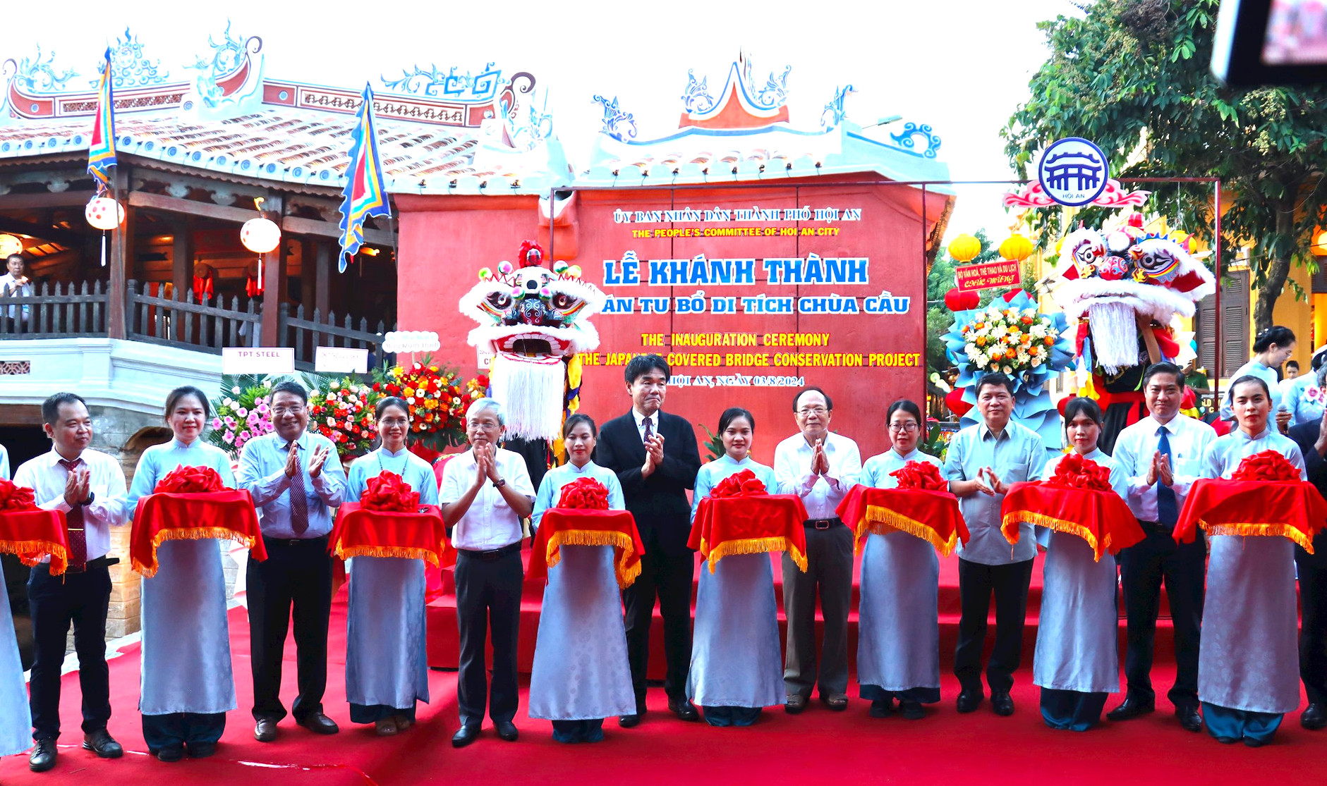 TP Hội An Quảng Nam khánh thành dự án tu bổ di tích Chùa Cầu