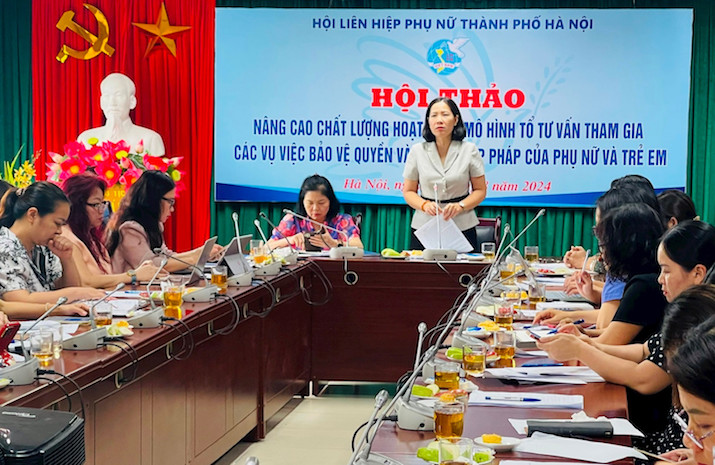 Đẩy mạnh công tác bảo vệ quyền và lợi ích hợp pháp của phụ nữ, trẻ em
