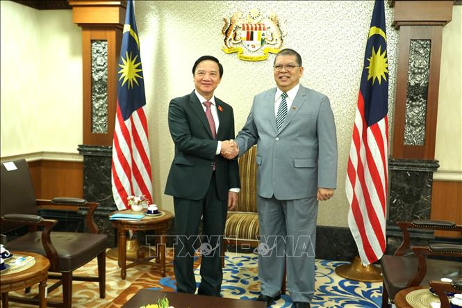 Tiếp tục củng cố, tăng cường quan hệ giữa Quốc hội Việt Nam và Nghị viện Malaysia