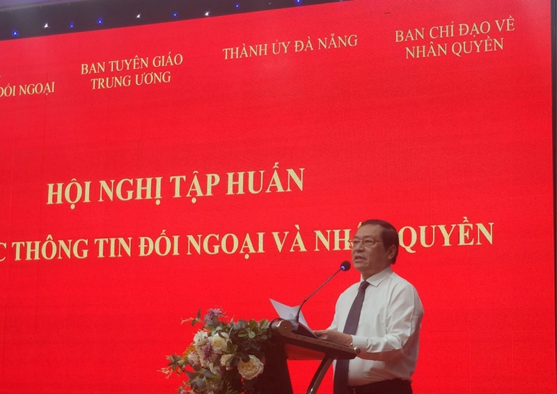 Nâng cao hiệu quả công tác thông tin đối ngoại và nhân quyền trong tình hình mới