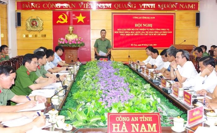 Ngày 15 8, diễn ra Hội thảo khoa học quốc gia “55 năm Công an nhân dân thực hiện Di chúc của Chủ tịch Hồ Chí Minh”