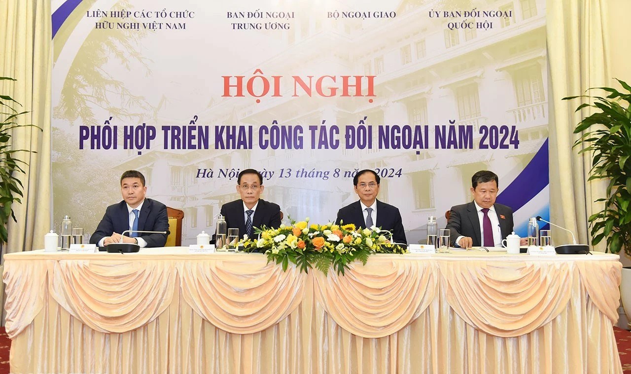 Hội nghị phối hợp triển khai công tác đối ngoại năm 2024