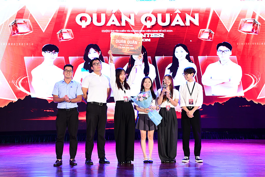 Chung kết Cuộc thi “Tìm kiếm tài năng sinh viên kinh tế số 2024 - deFrontier Notation”