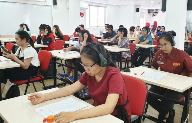 Không sử dụng kết quả học tiếng nước ngoài làm cơ sở đánh giá năng lực ngoại ngữ của người học