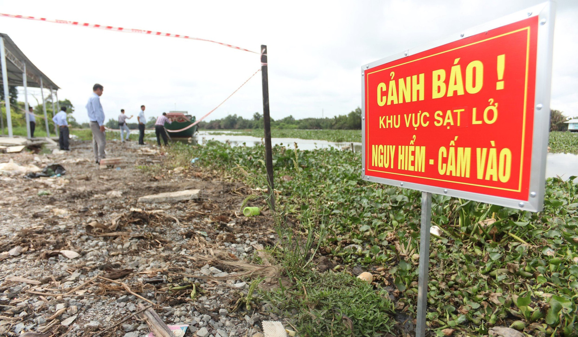 Long An Tăng cường phòng, chống sạt lở