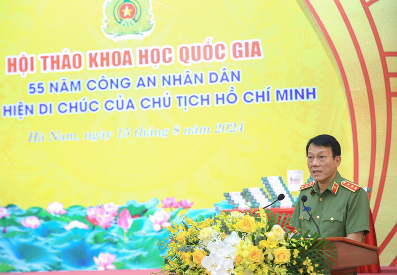 55 năm Công an nhân dân thực hiện Di chúc của Chủ tịch Hồ Chí Minh