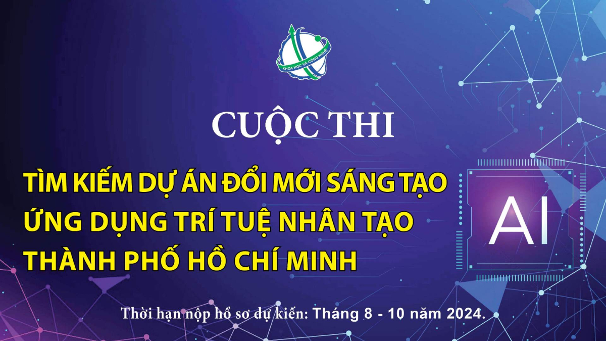 TP Hồ Chí Minh tìm kiếm dự án đổi mới sáng tạo ứng dụng trí tuệ nhân tạo