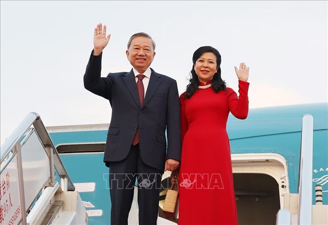 Tổng Bí thư, Chủ tịch nước Tô Lâm đến thủ đô Bắc Kinh, tiếp tục các hoạt động thăm cấp Nhà nước tại Trung Quốc