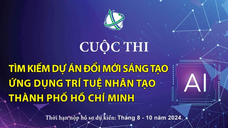 TP Hồ Chí Minh tìm kiếm dự án đổi mới sáng tạo ứng dụng trí tuệ nhân tạo