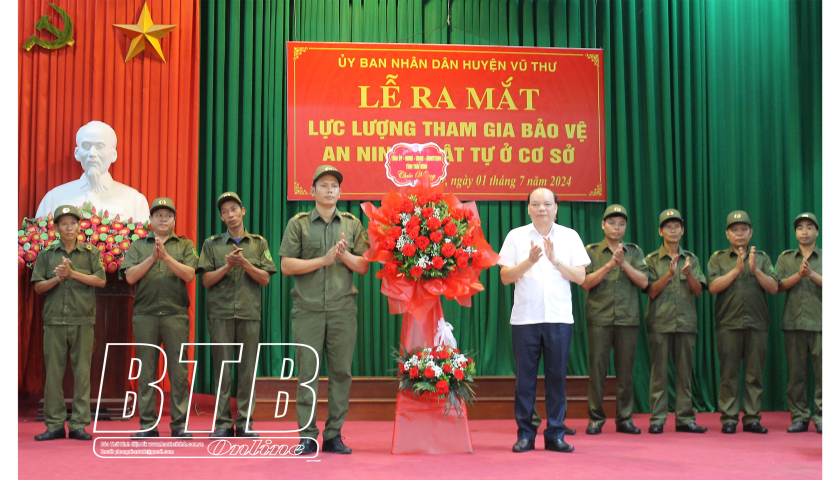 Thái Bình thành lập hơn 1 000 Tổ bảo vệ an ninh, trật tự