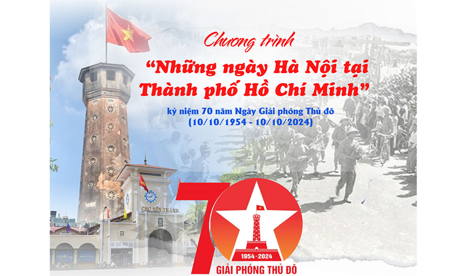 [Infographic] Chương trình Những ngày Hà Nội tại Thành phố Hồ Chí Minh sẽ khai mạc ngày 23 8