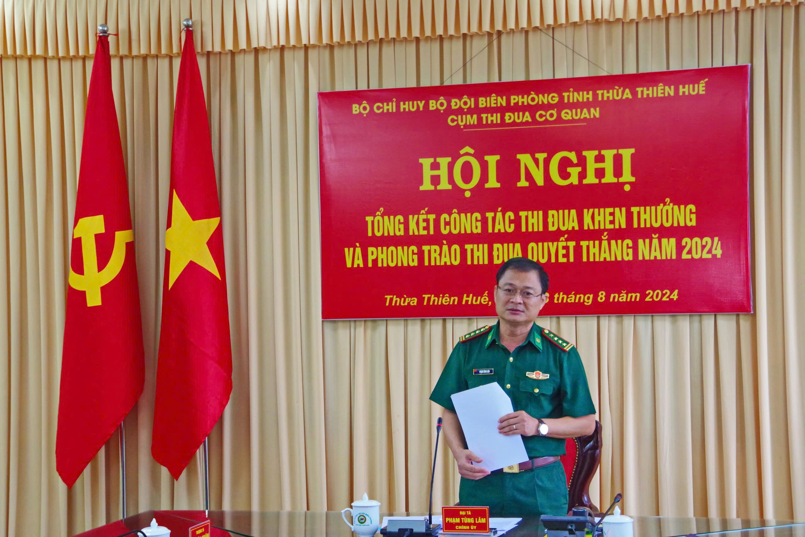 BĐBP Thừa Thiên Huế Tích cực đổi mới phương thức tổ chức phong trào “Thi đua quyết thắng”