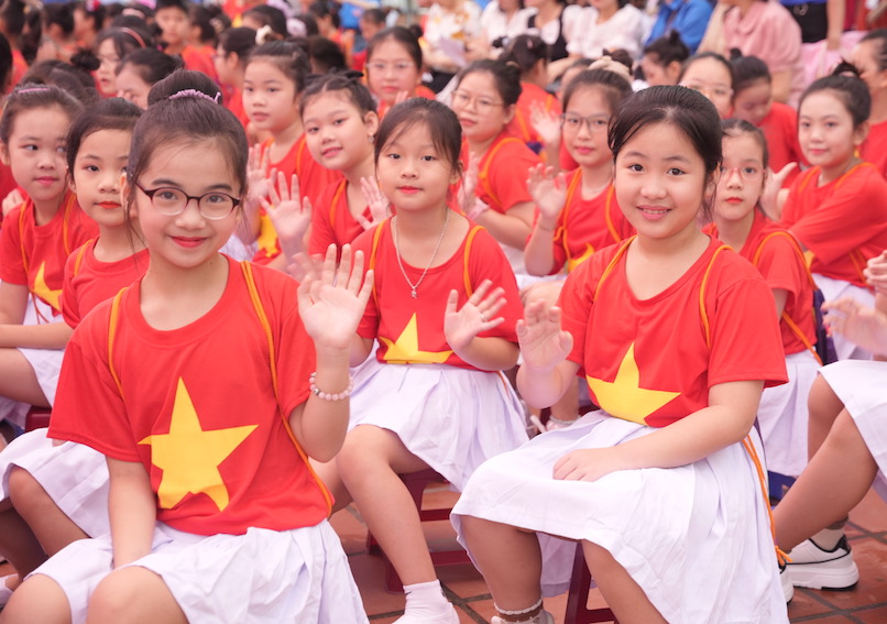 Gần 58 triệu việc làm tốt của học sinh tiểu học được ghi nhận trên ứng dụng