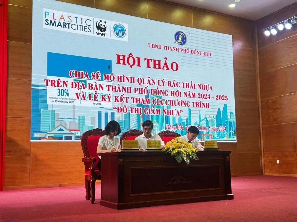 Thành phố Đồng Hới xây dựng Đô thị giảm nhựa